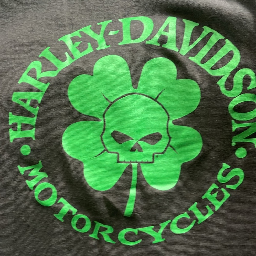 St Patrick's day Harley tank